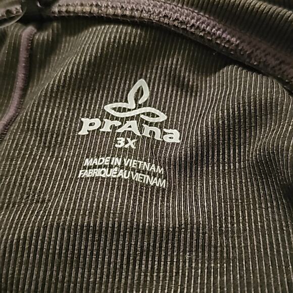 PRANA Women's Becksa 7/8 Active Yoga Leggings Black Heathered Plus Size 3X‎ New - Picture 10 of 11